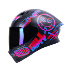 Casco moto ich 503 switch rj az integral certificación dot qr