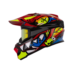 Casco moto hro MX03 riolu rj nj.n enduro motocross offroad