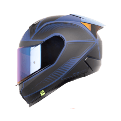 Casco moto shaft 560 evo solid blocked az.os ng integral