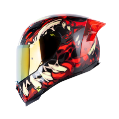 Casco moto shaft 562r solid toxic ng rj do integral