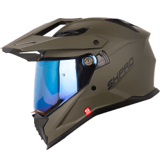 Casco moto shaft pro mx400dv solid vd ng multiproposito