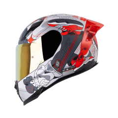 Casco moto shaft 562r fast foot gr rj integral