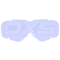 Mica transparente de reemplazo para mascara con antiparra