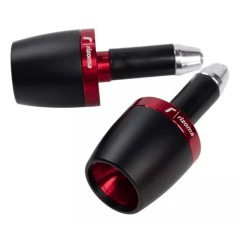 Topes para puño volante moto moxi cnc rojo