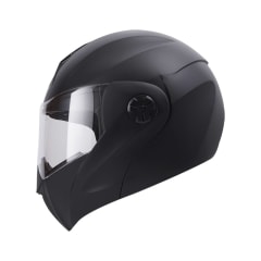 Casco moto ich 3110 solid n.m abatible con sun visor certificación dot 3cv