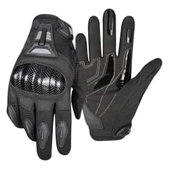 Guantes para moto ones again mg07 cf con protecciones touch