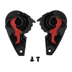 Sistema de fijacion de visor repuesto para casco moto shaft 526sp