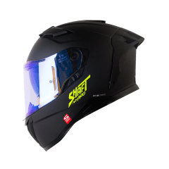 Casco moto shaft pro 606sp solid ng am integral con sun visor (V/SV)