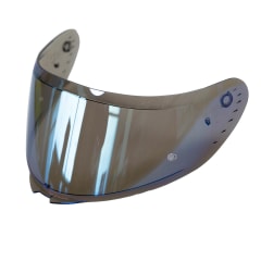 Visor de repuesto para casco moto shaft 526sp light iridium azul