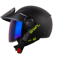 Casco moto shaft 212 solid ng am.n abierto jet