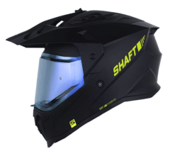 Casco moto shaft mx-360 solid n.m am.n az multipropósito