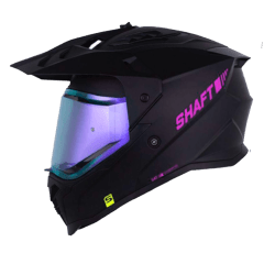 Casco moto shaft mx-360 solid n.m fc multipropósito