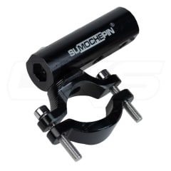 Soporte para accesorios de moto con base para manillar hasta 30mm metal cnc