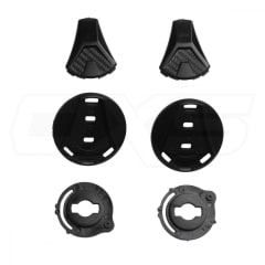 Set sistema de fijacion para casco moto faseed fs700