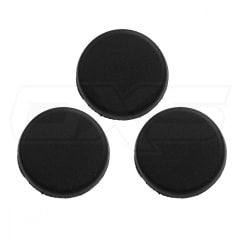 Set de 3x tapas de goma para cambio visera casco 726x