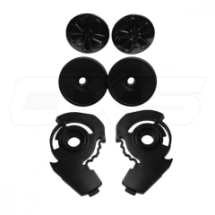 Set sistema de fijación para casco moto faseed fs909