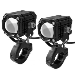 Set de neblineros led para moto hk lupa 15w