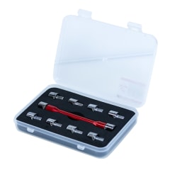 Set llave para rayos motocicleta multiples medidas aluminio