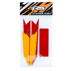 Kit de adhesivos reflectantes revisión técnica 4rs