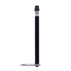 Antena corta hilo curado para moto retractil con base para espejos