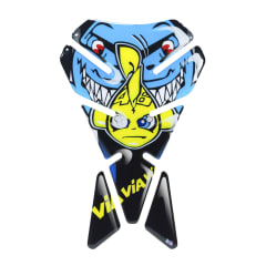 Cubre estanque adhesivo para moto 4rs rossi 4036