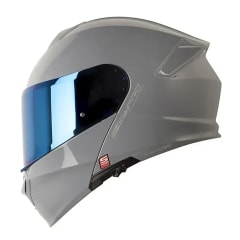 Casco moto shaft pro 4000dv evo solid gr.b abatible sun visor
