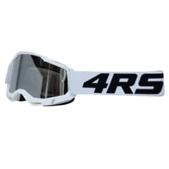 Antiparras para moto 4rs lite blanca motocross enduro mtb
