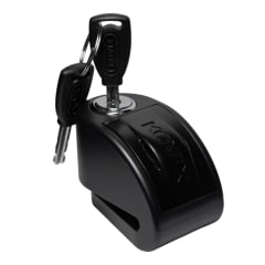 Candado disco moto kovix con alarma kt6-bk negro