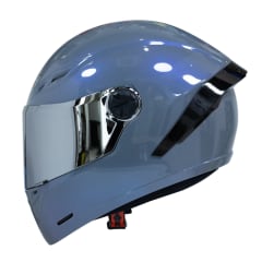 Casco moto ich 501sp camaleon gris integral certificación dot qr