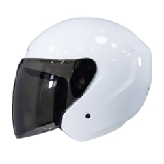 Casco moto tech t10 solid bl.b sm abierto