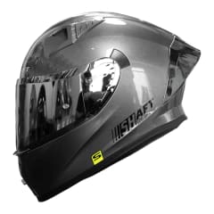 CASCO MOTO SHAFT 526SP SOLID GR BRILLO INTEGRAL