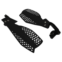 SET DE CUBRE PUÑOS FLOTANTES PARA MOTO HSW18 NEGRO/BLANCO