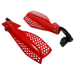 SET DE CUBRE PUÑOS FLOTANTES PARA MOTO HSW18 ROJO