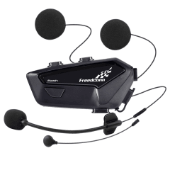 Manos libres freedconn FX pro para casco moto IP67 intercomunicador mesh 6 vías