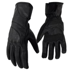 Guantes para moto armad gear elisa cuero para mujer touch