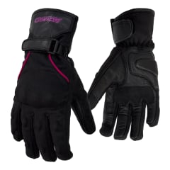 Guantes Moto Armad Gear Reya Lady mujer Touch Cuero Invierno