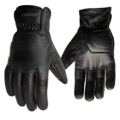 Guantes para moto armad gear cyber cuero touch manga media