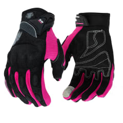 Guantes Moto Axe Con Protecciones St09 pink Touch