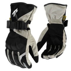 Guantes para moto largos madbike mad68 con protecciones touch invierno bg