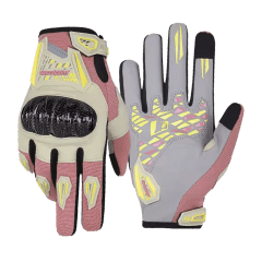 Guantes para moto ones again mg45 fc mujer protecciones carbono