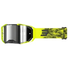 Antiparras moto shot lite patrol neon yellow matt motocross enduro