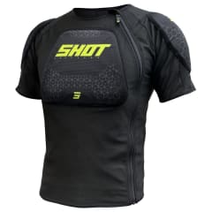 Jofa shot kid airlight black neon yelllow peto motocross enduro niño