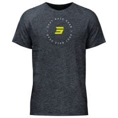 Polera shot ring grey black