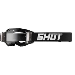 Antiparras moto Shot assault 2.0 roll off solid black motocross enduro