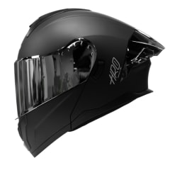 Casco moto hro 3480dv evo solid n.m sl abatible con sun visor dot