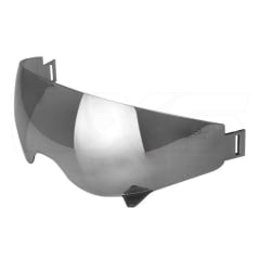 Repuesto de sun visor para casco shaft 225 pilot y faseed 726x iridium silver