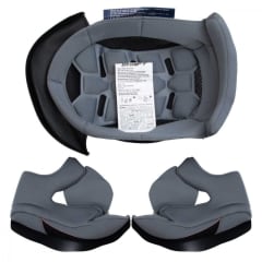 Kit de repuesto tapizado para casco moto shaft 529 kids