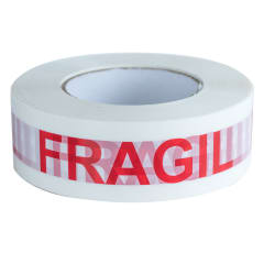 Rollo cinta de embalaje empaque 4,5cm x 200 metros fragil