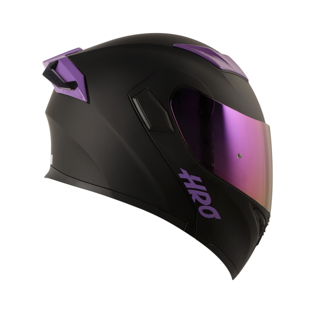 Casco Moto Hro 3400dv solid ng mate mr Abatible Sun Visor Certificación Dot5