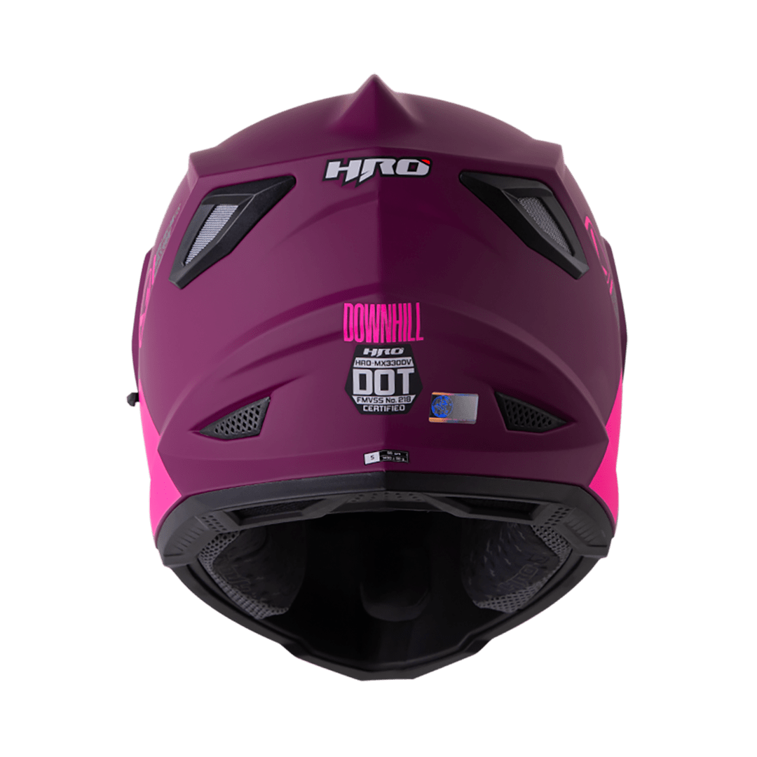 Casco moto hro mx-330dv downhill mr.os fc multiproposito3